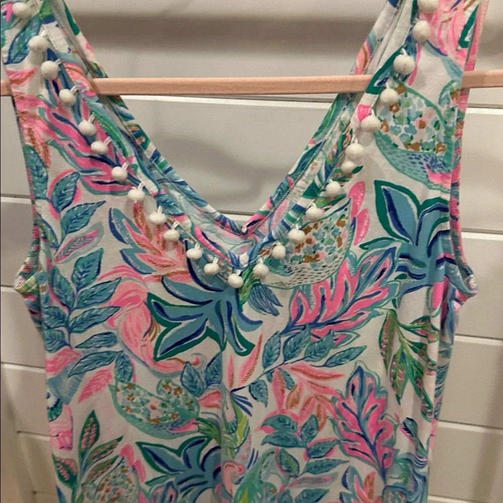 Lilly Pulitzer Multicolor Tropical Cover up/Dress - Picture 2 of 3